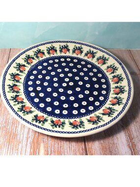 Boleslawiec 10 Inch Cermaic Plate Poland Dining Serveware Replacement